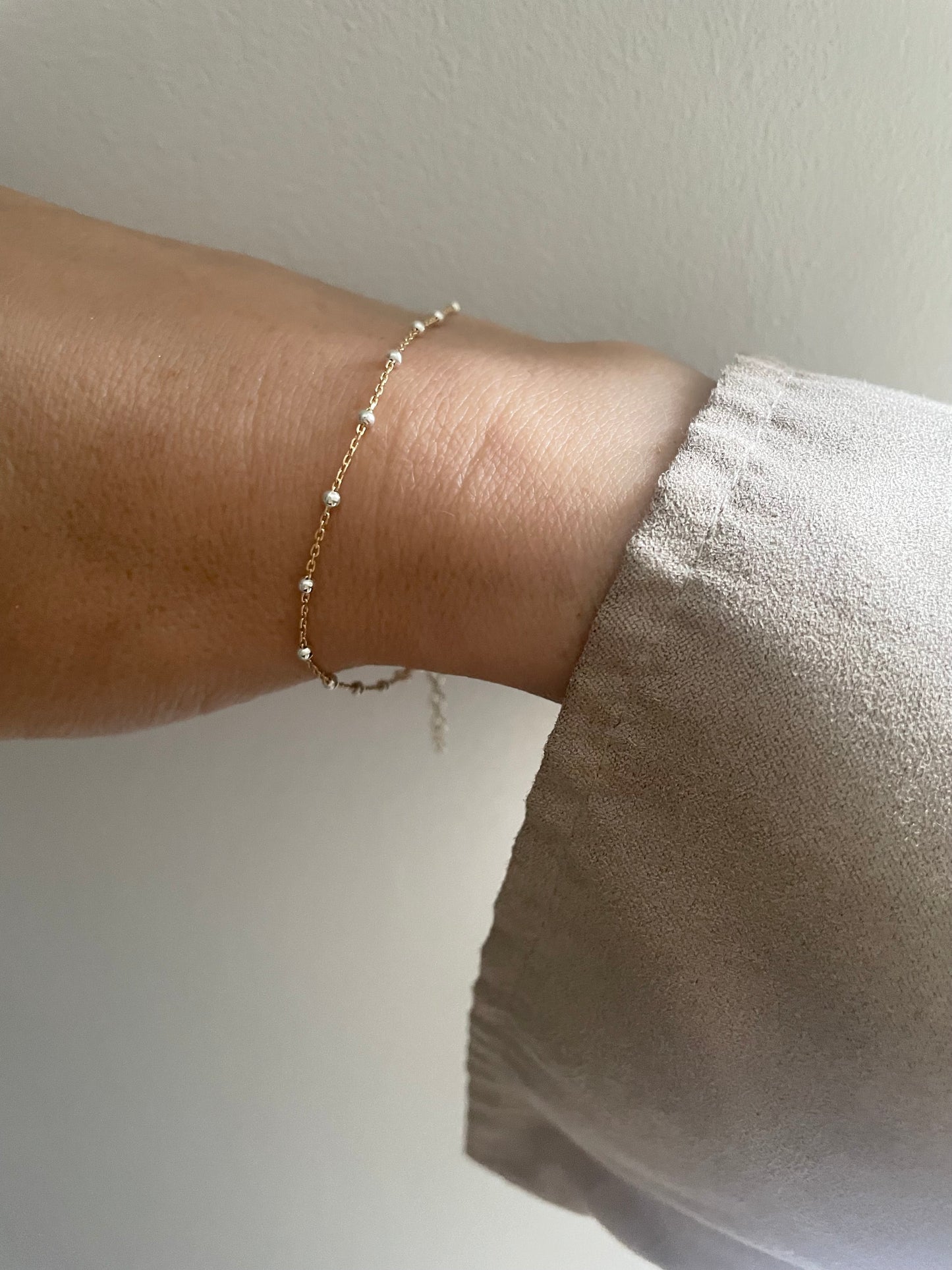 Anna Mixed metal bracelet
