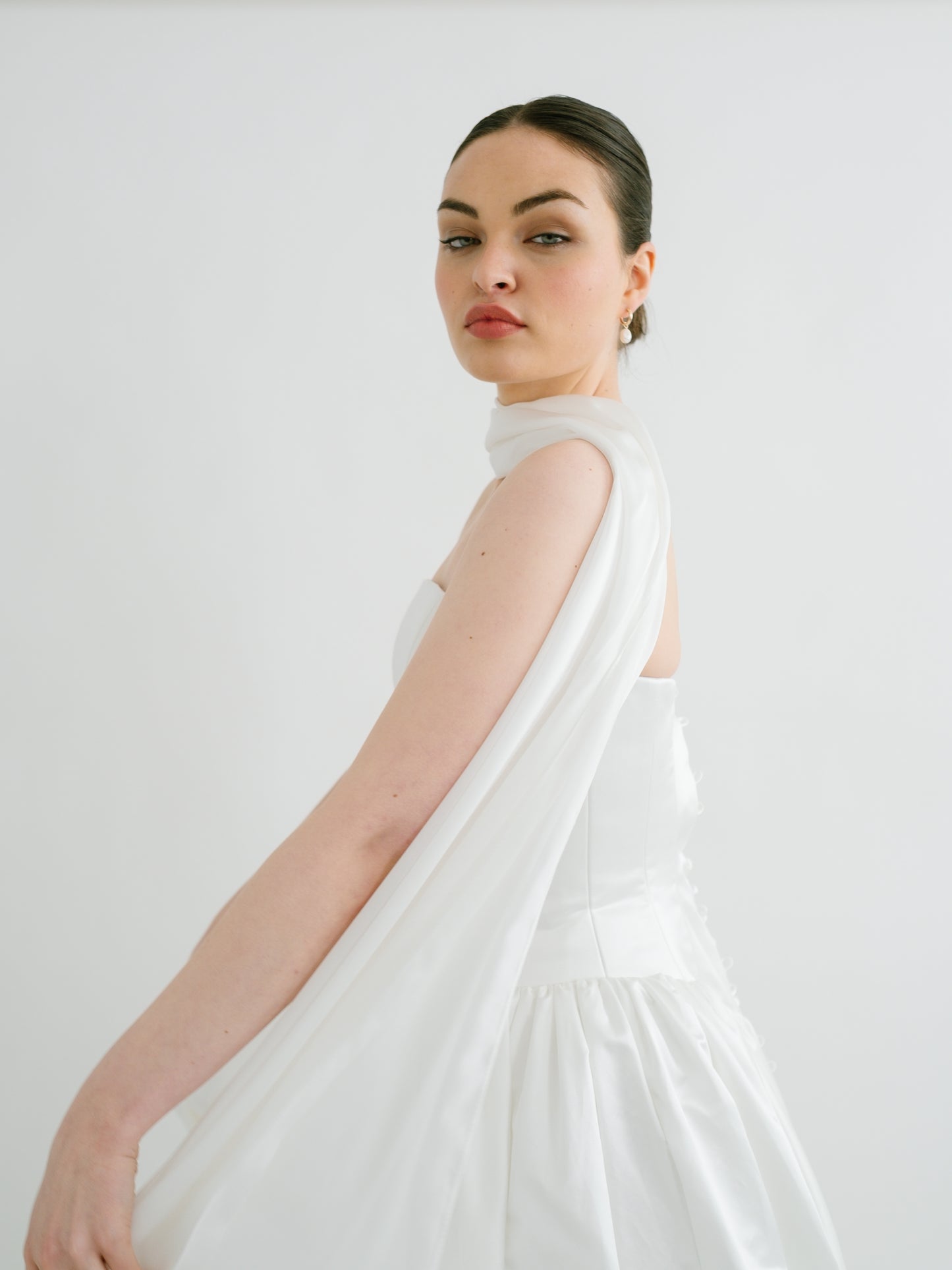 Sarah Pearl hoop earrings