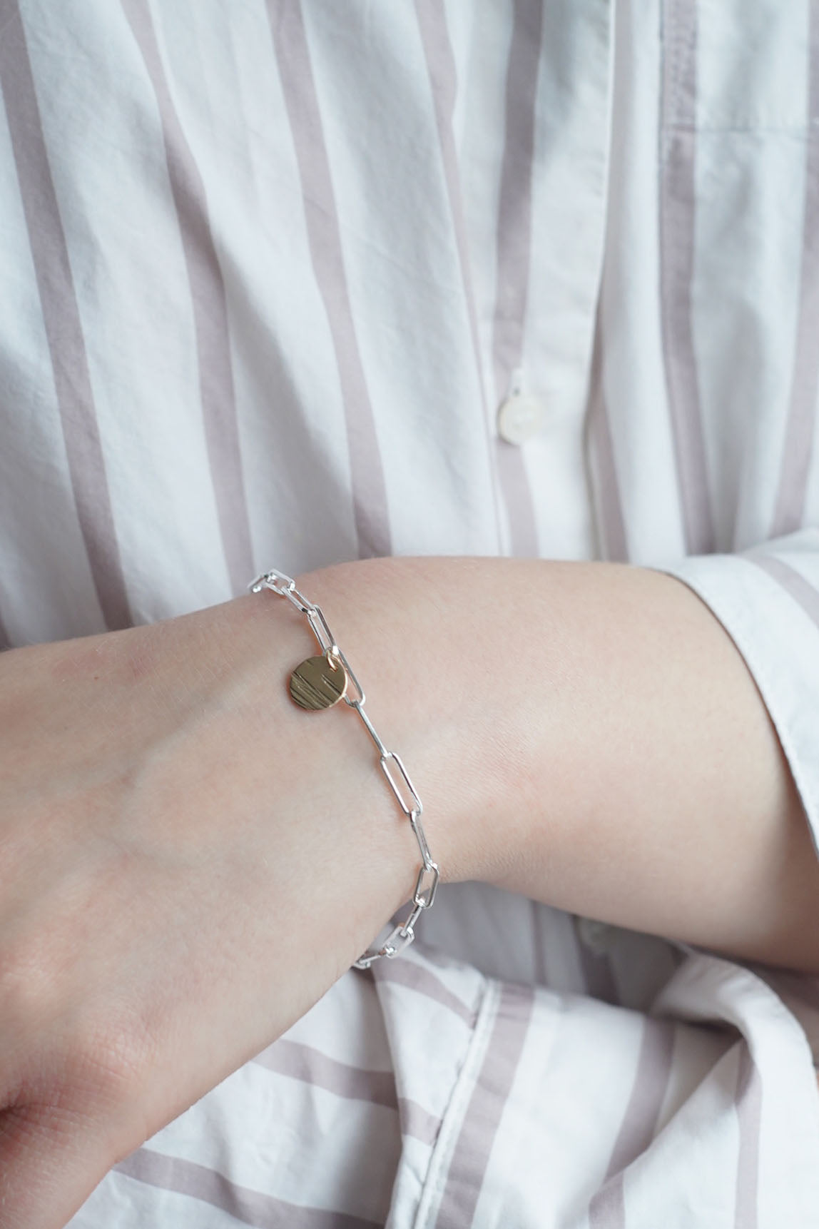 Esme mixed metal bracelet