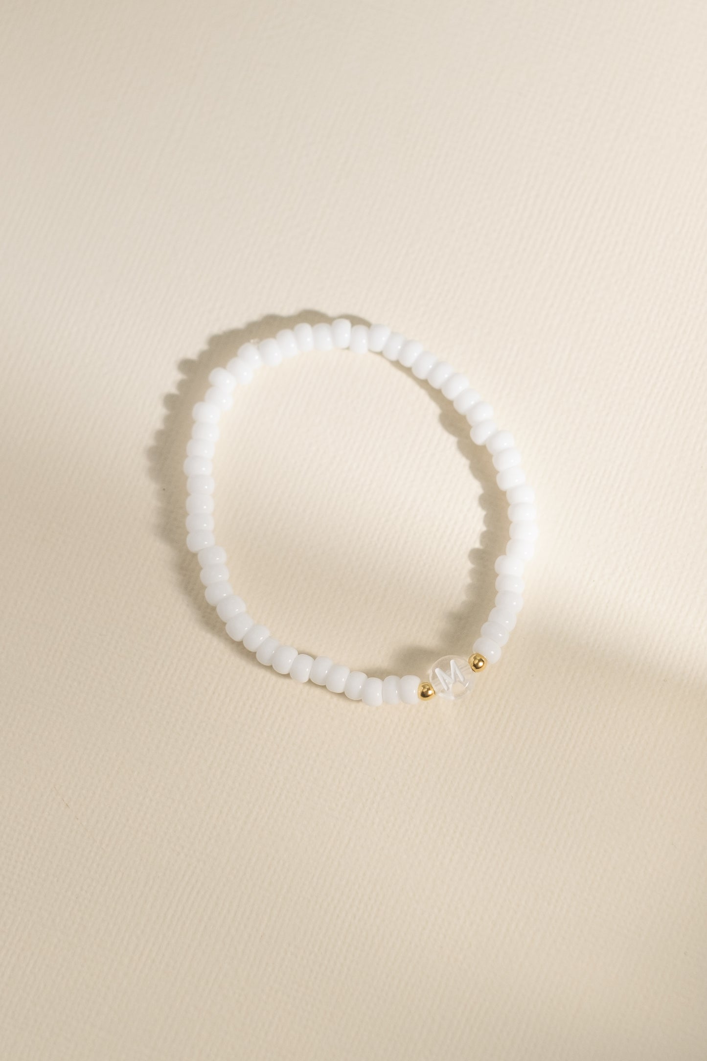 Personalised bead bracelet
