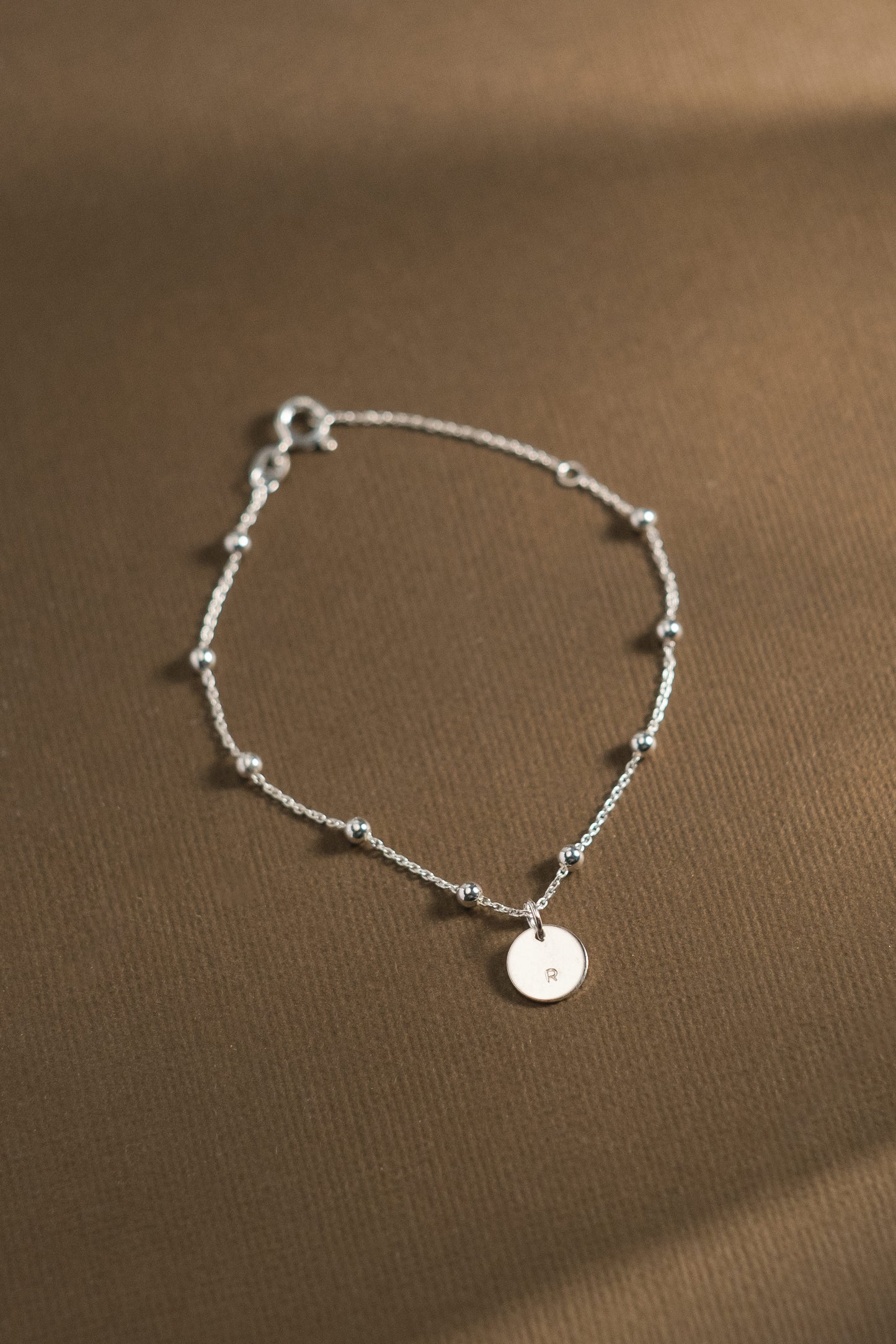 Initial Bobble bracelet