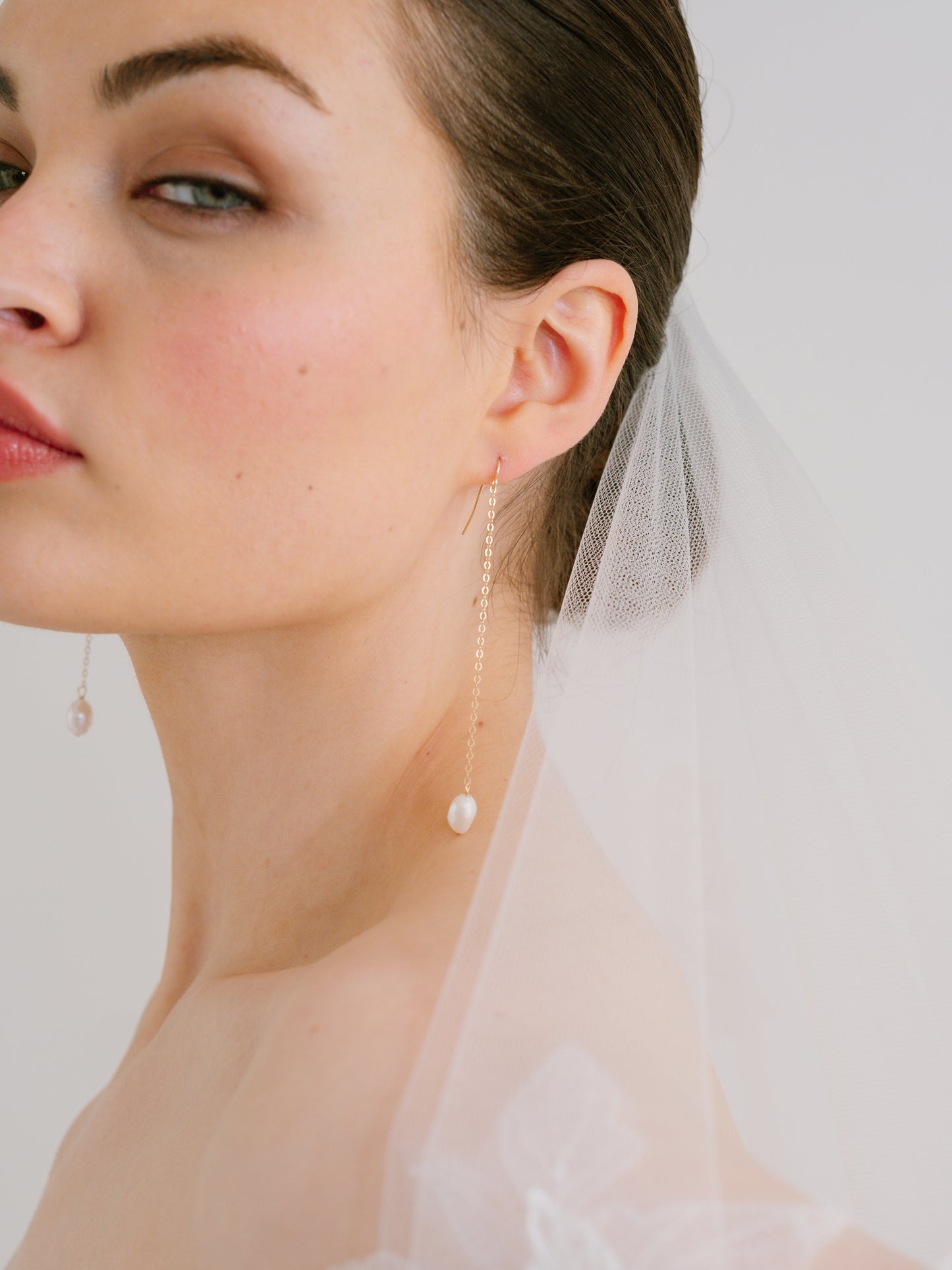 Lucy Pearl droplet earrings