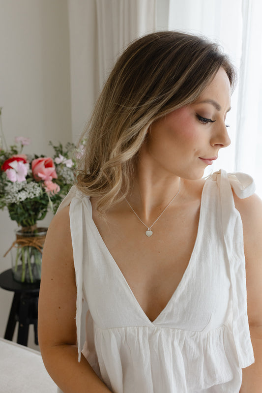 Elsie Heart pendant necklace