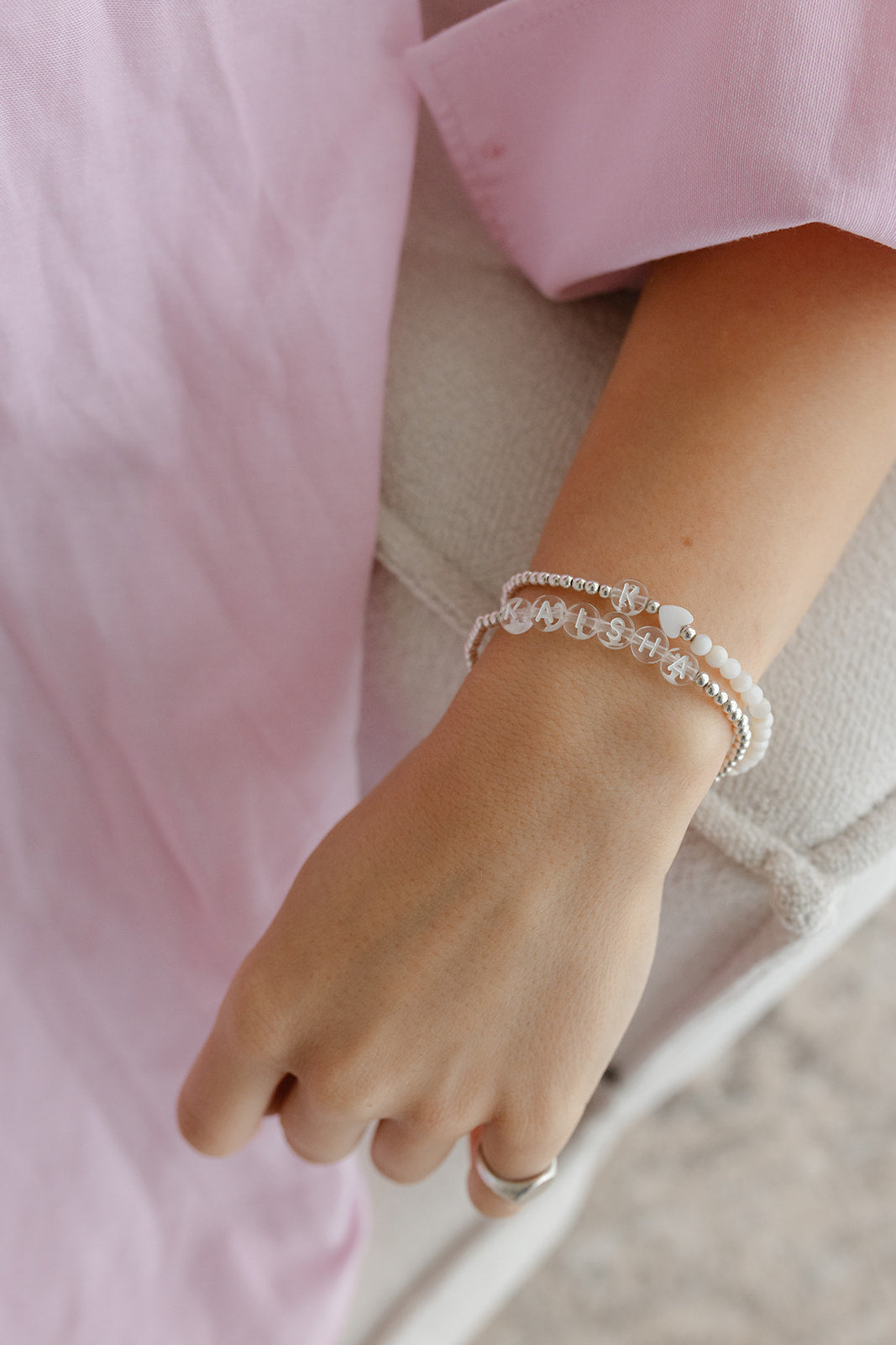 Luxury personalised bracelet