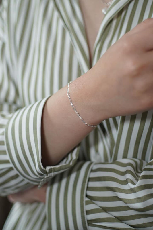 Figaro chain bracelet