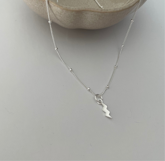 Lightning bolt necklace