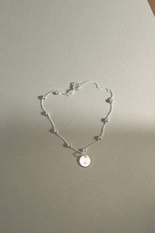 Initial Bobble bracelet