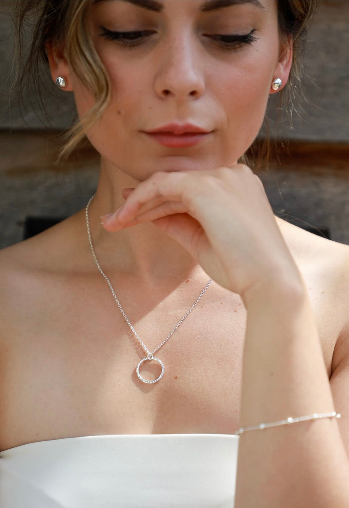 Matilda ring necklace
