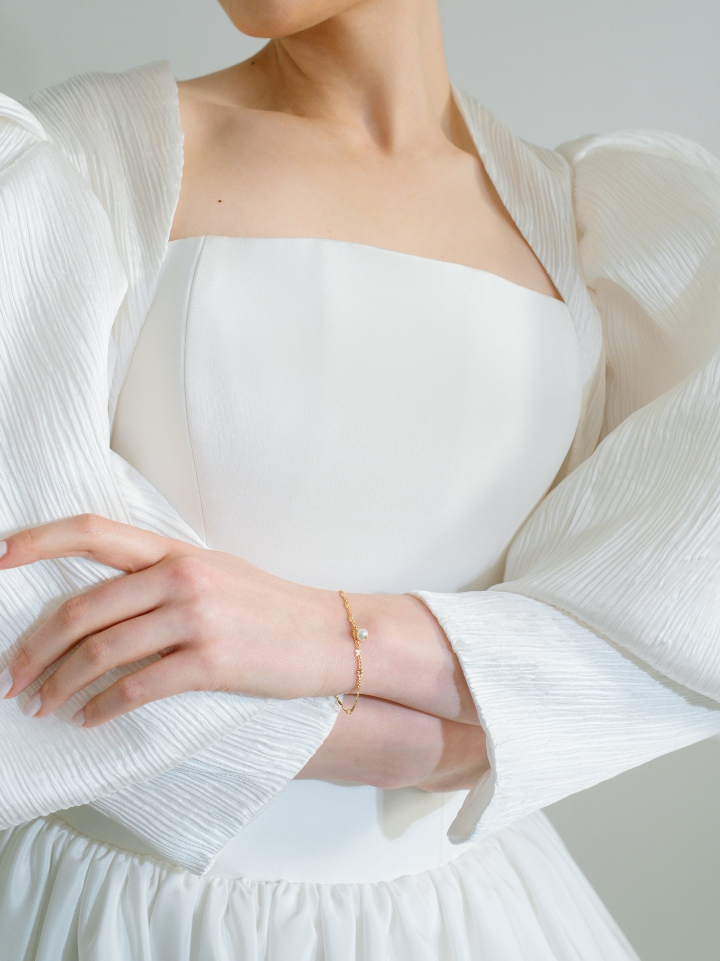 Hannah Sunburst Pearl bracelet