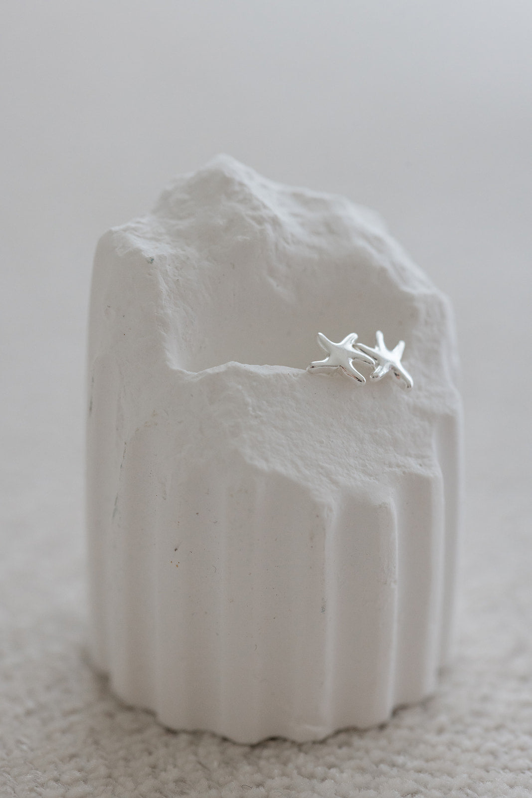 Starfish stud earrings